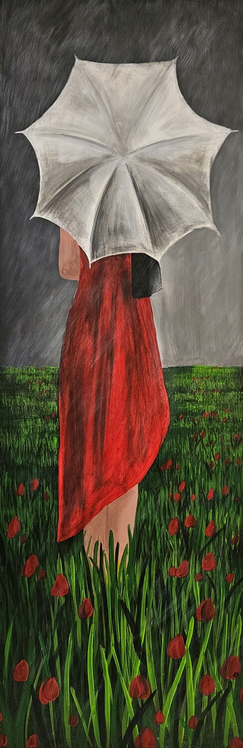 Arcobaleno all'orizzonte Francesca Bolletta Original painting for sale
