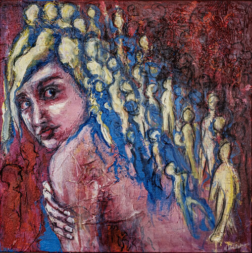 Das Mädchen by Wirbelart, Painting for Sale on Select