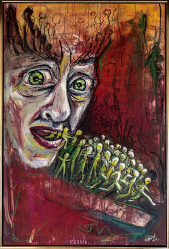 Mutter Erde by Wirbelart, Painting for Sale on Select