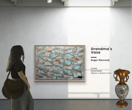 ~ N O V A A ~ VI Grandma’s vase by Roger Wanrooij, Painting for Sale on Select