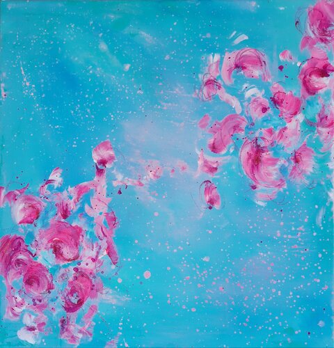 Roses 1 by Paola Morandi, Painting for Sale on Select