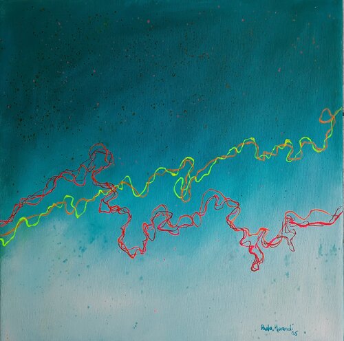Doppio battito by Paola Morandi, Painting for Sale on Select