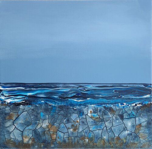 Between rocks and sky by Paola Morandi, Painting for Sale on Select