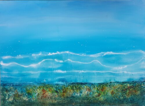 Quiet current by Paola Morandi, Painting for Sale on Select