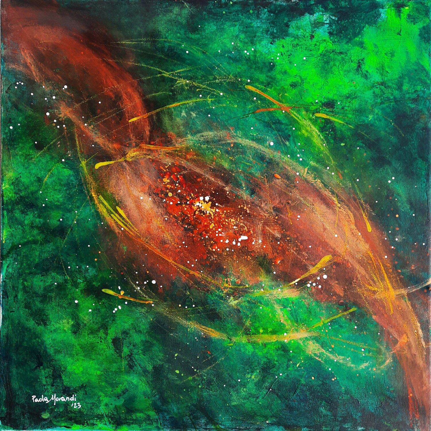 Vortice Paola Morandi Original painting for sale