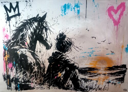Unvergessen by Ole Müller, Painting for Sale on Select