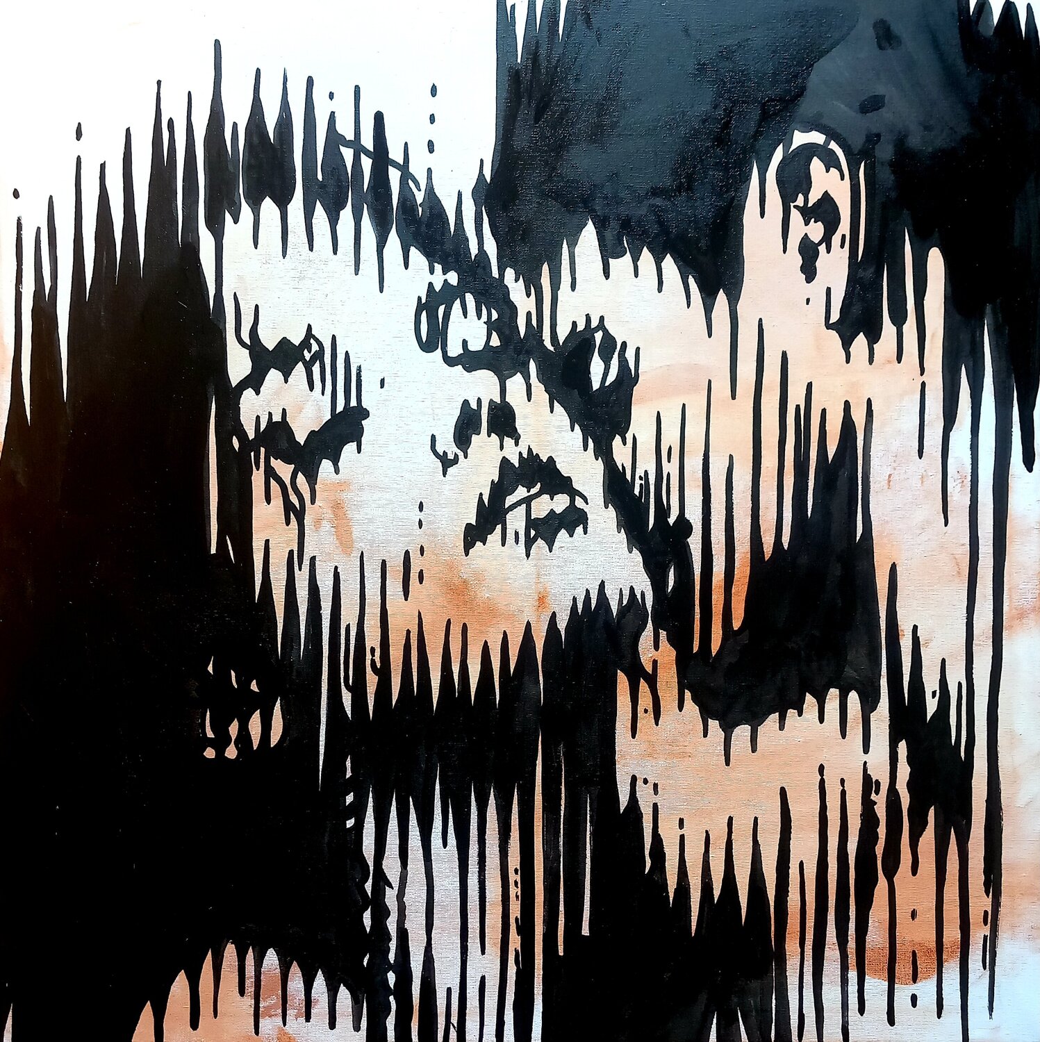 Kiss me Ole Müller Original painting for sale