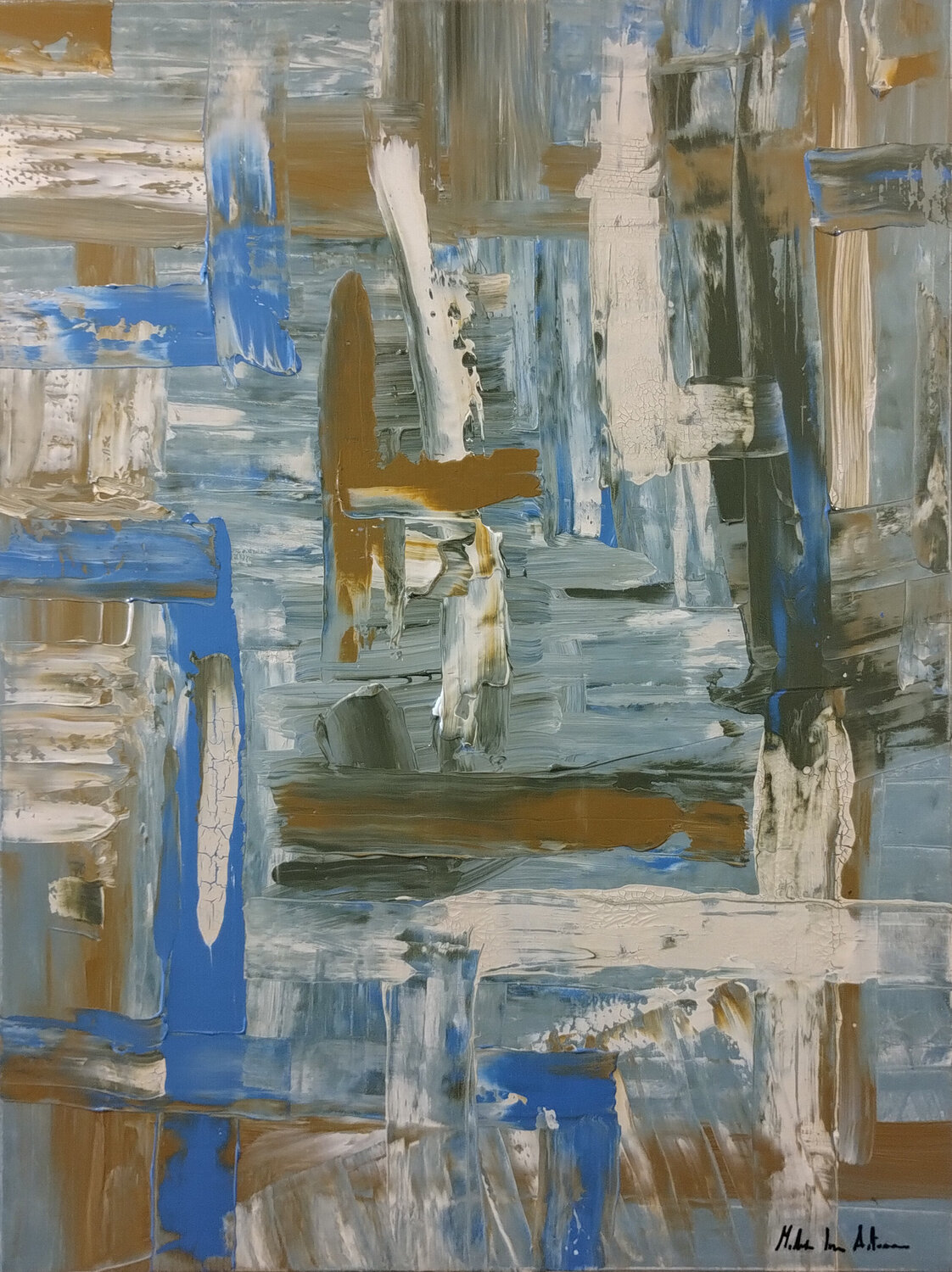 Decadenza Morale Michele Ivan Antonacci Original painting for sale