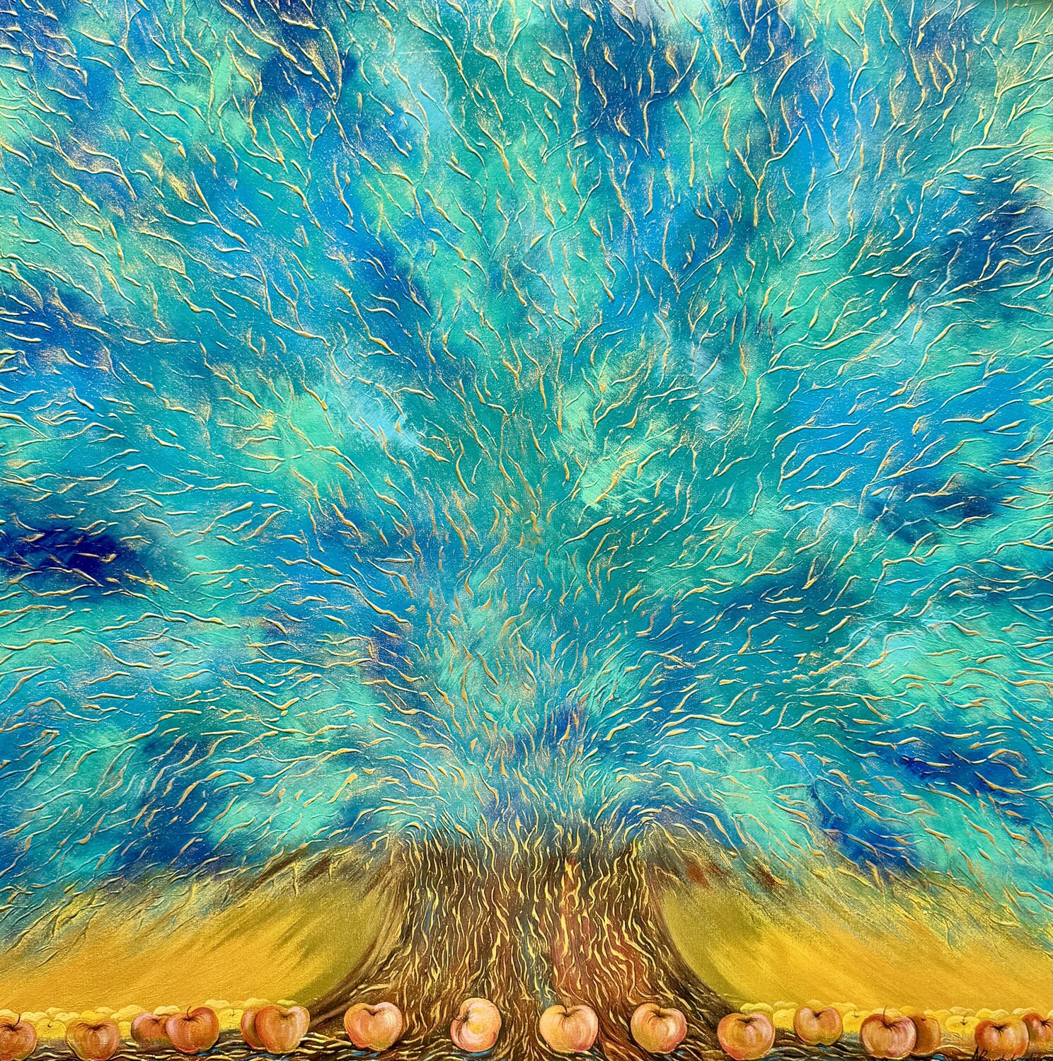 Tree of Life Original Painting Nataliya Rozhdestvenskaya Original painting for sale