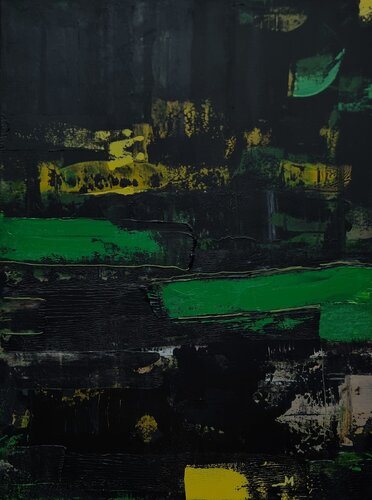 Dark Silence. by Maira Rībena, Painting for Sale on Select
