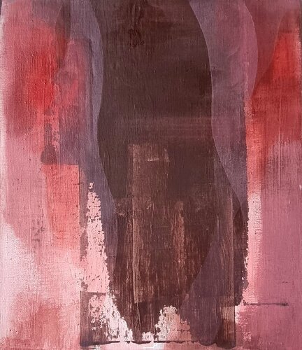 Dark Chocolate Strawberry Ice Cream. by Maira Rībena, Painting for Sale on Select