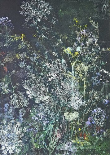 Summer Night IV by Maira Rībena, Painting for Sale on Select
