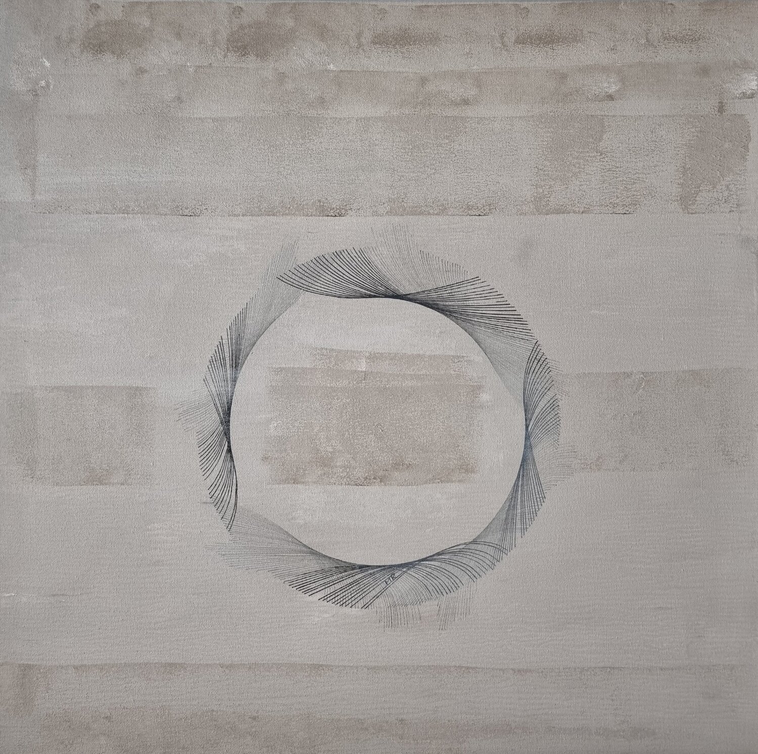 Vibration of stillness. III Maira Rībena Original painting for sale