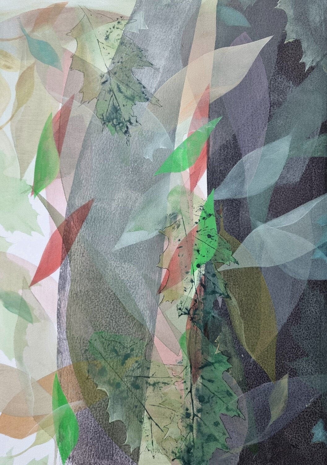The Secrets of the Forest. Maira Rībena Original painting for sale