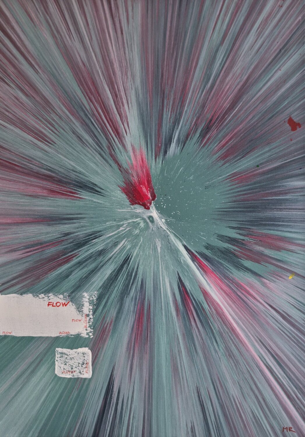 Flow Maira Rībena Original painting for sale