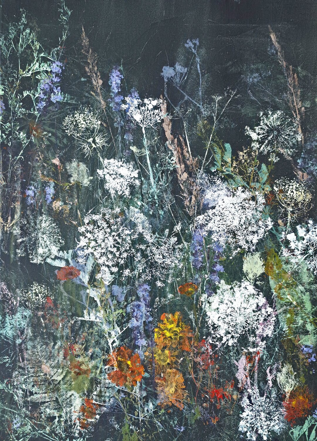Summer Night II Maira Rībena Original painting for sale