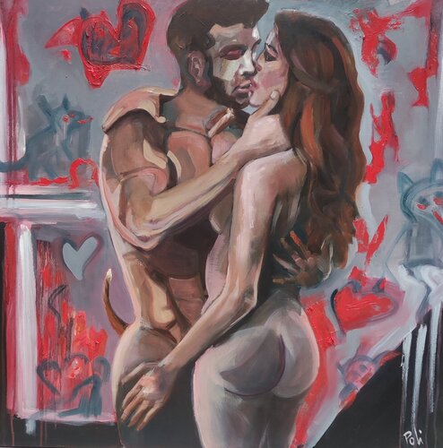 Quando l'amore stringe von Chiara Poli, Malerei kaufen auf Select