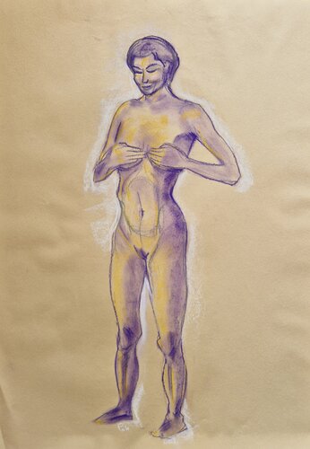 Peso by Chiara Poli, Drawing for Sale on Select
