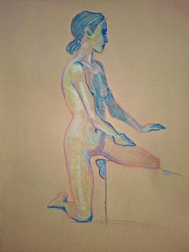 Appoggio by Chiara Poli, Drawing for Sale on Select