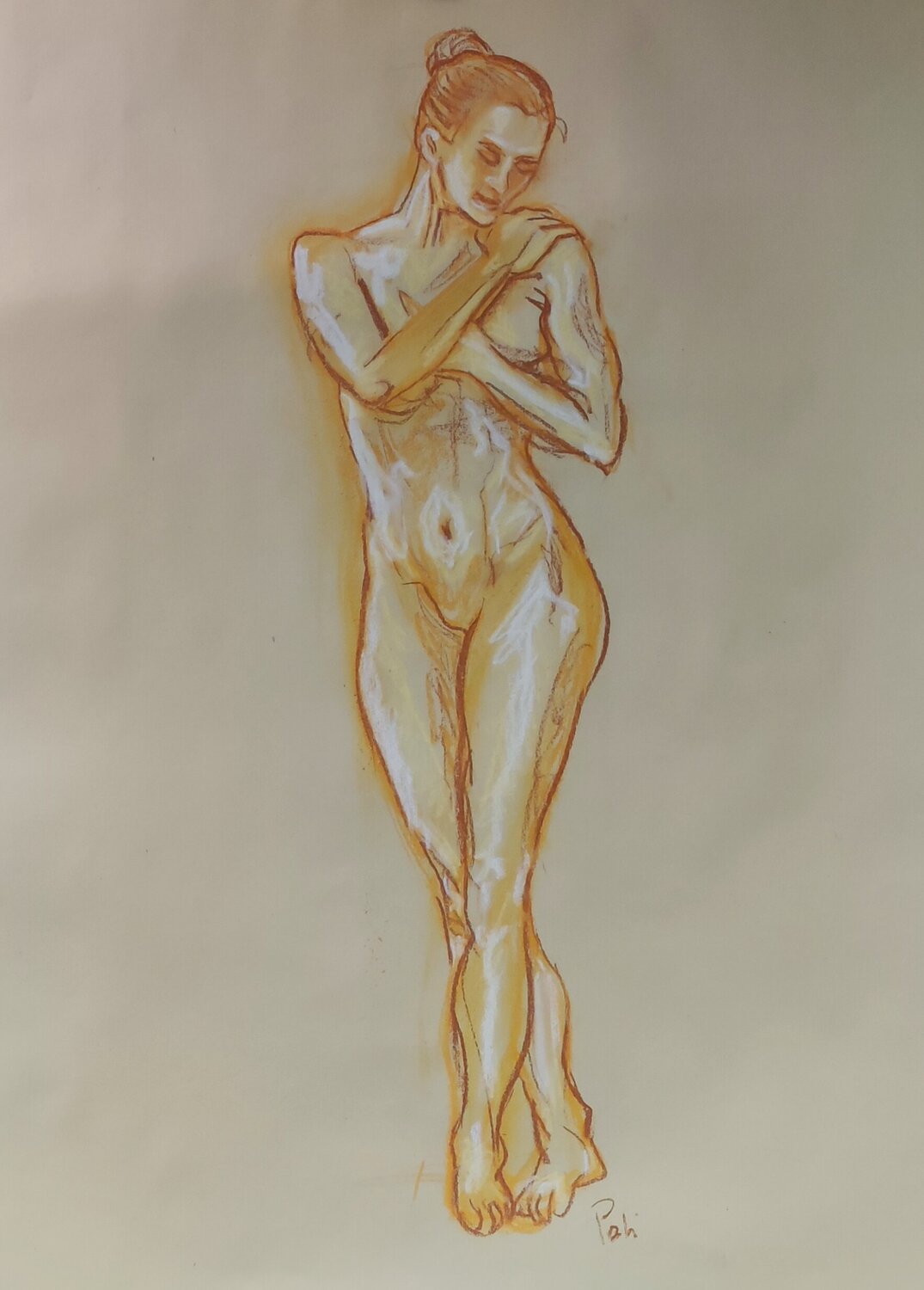 Centro Chiara Poli Drawing for sale