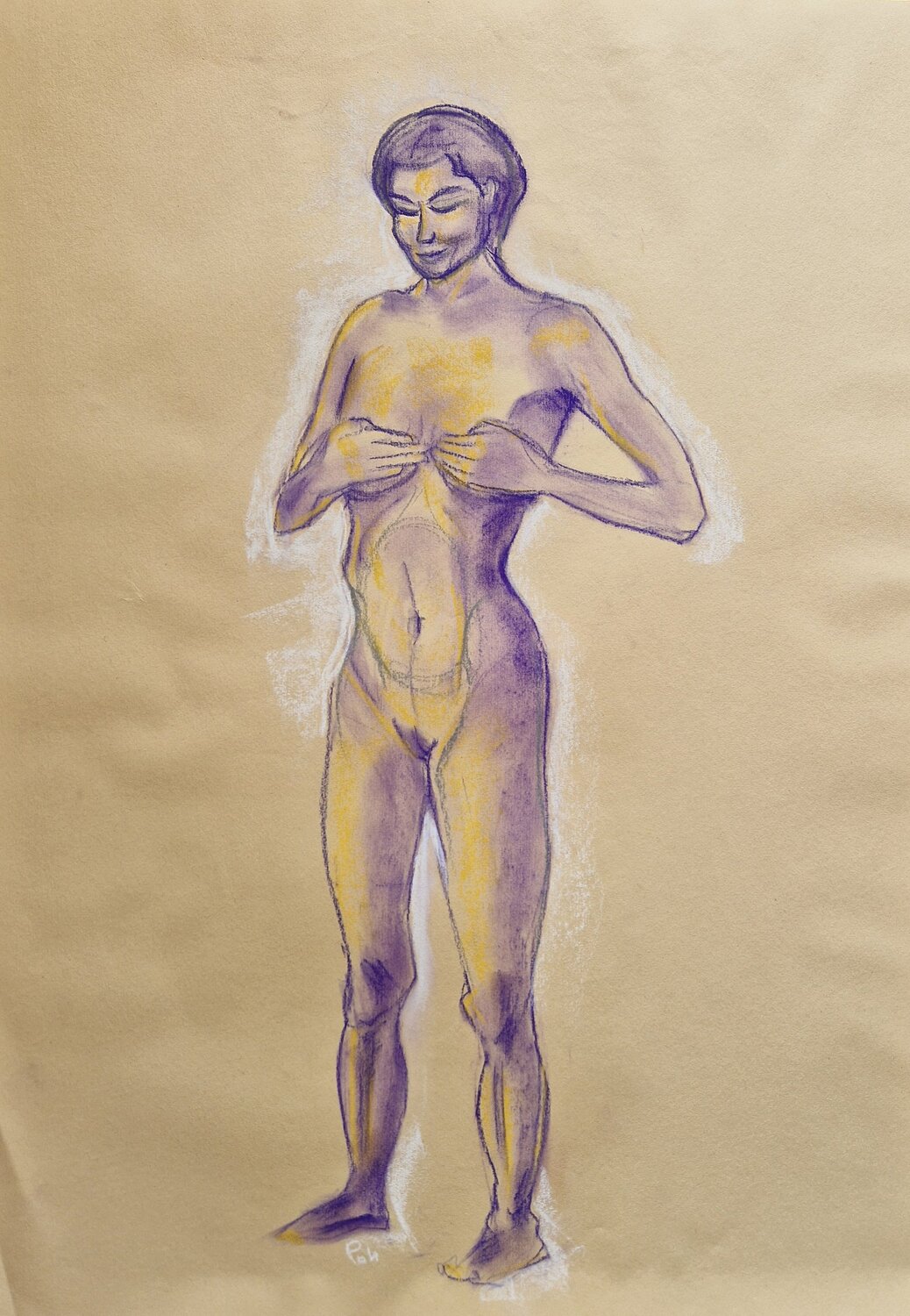 Peso Chiara Poli Drawing for sale