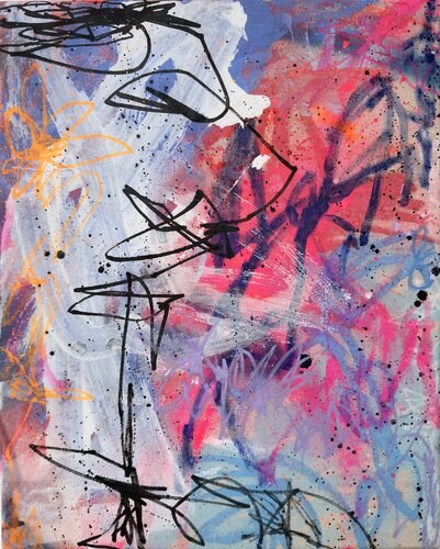DEM HIMMEL ENTGEGEN (HEAVEN-BENT) by Carolyn Kraft, Painting for Sale on Select