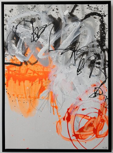 ABOUT TO BLOW by Carolyn Kraft, Painting for Sale on Select