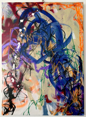 MIND THE GAP by Carolyn Kraft, Painting for Sale on Select