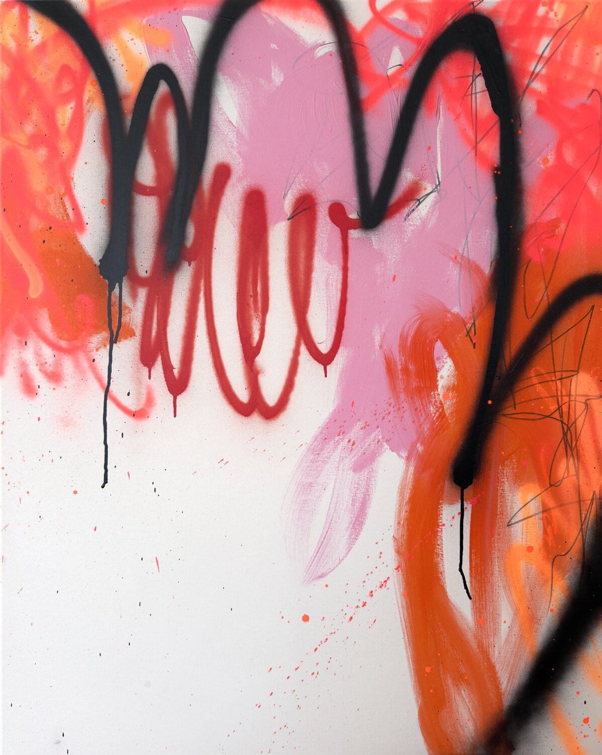 BURN THE RULES Carolyn Kraft Original painting for sale