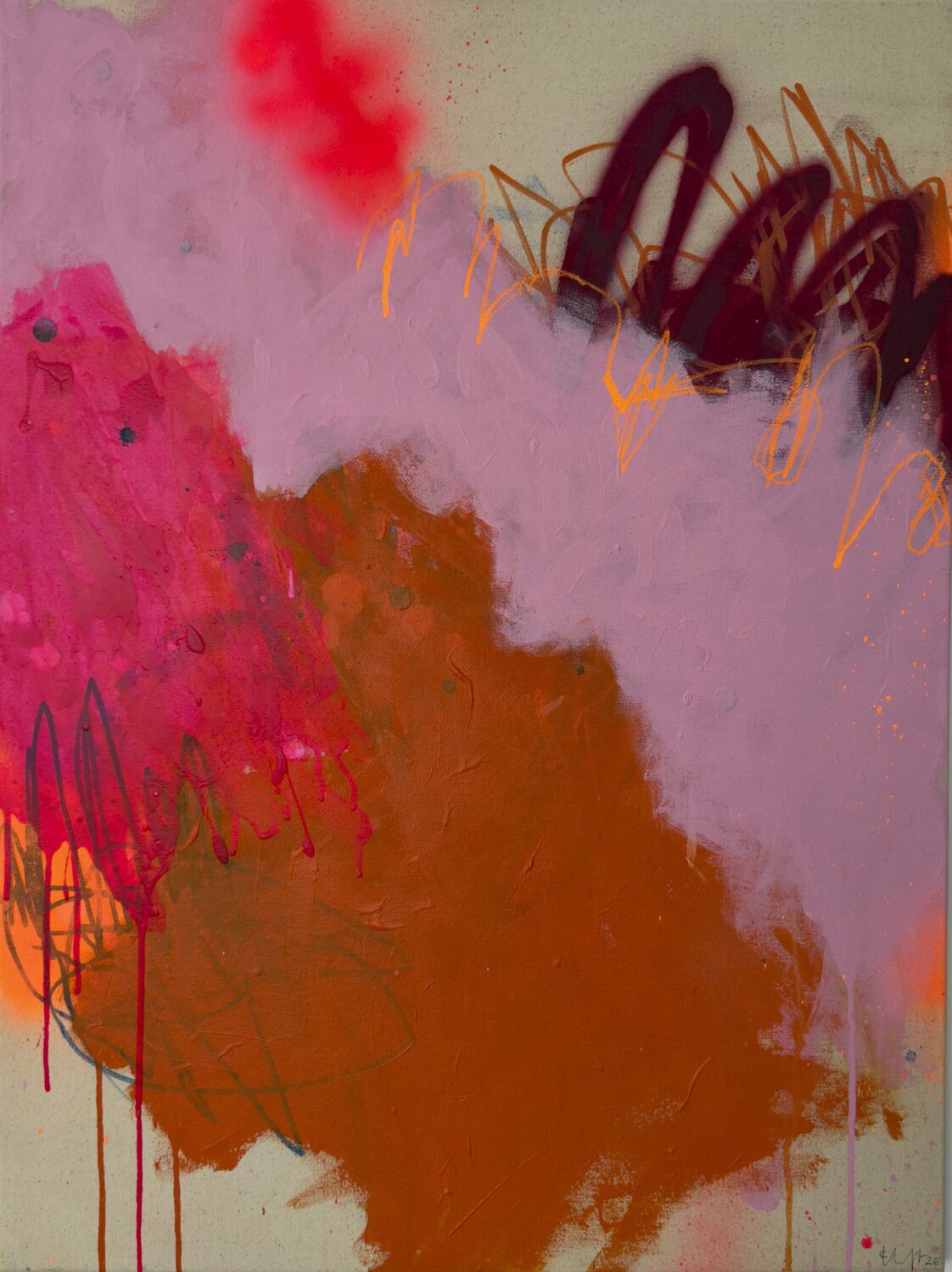 ARIZONA SUNSET Carolyn Kraft Original painting for sale