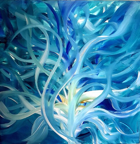 Mille pensées by MONIQUE KAWKA, Painting for Sale on Select