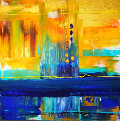 Partir by MONIQUE KAWKA, Painting for Sale on Select