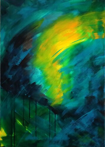 Boréales by MONIQUE KAWKA, Painting for Sale on Select