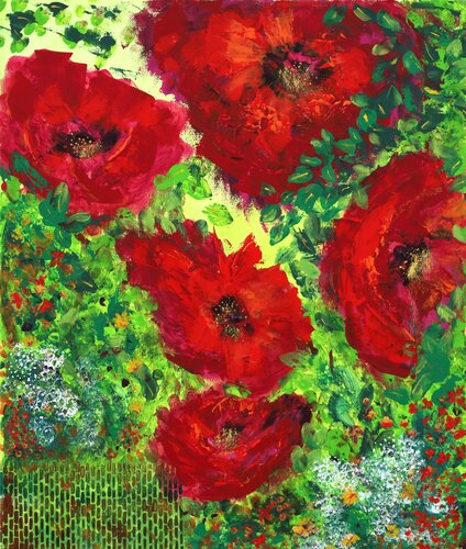 Printemps 2025 by MONIQUE KAWKA, Painting for Sale on Select