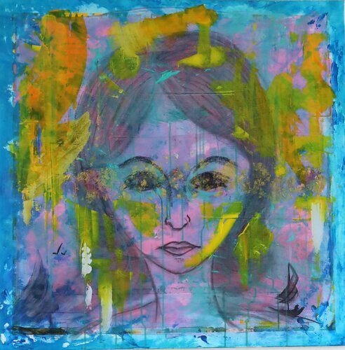 Les songes by MONIQUE KAWKA, Painting for Sale on Select