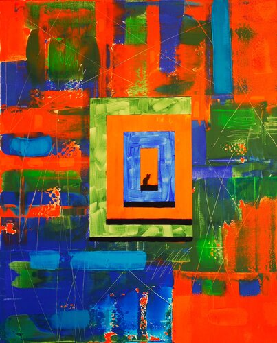 Kalymnos by MONIQUE KAWKA, Painting for Sale on Select