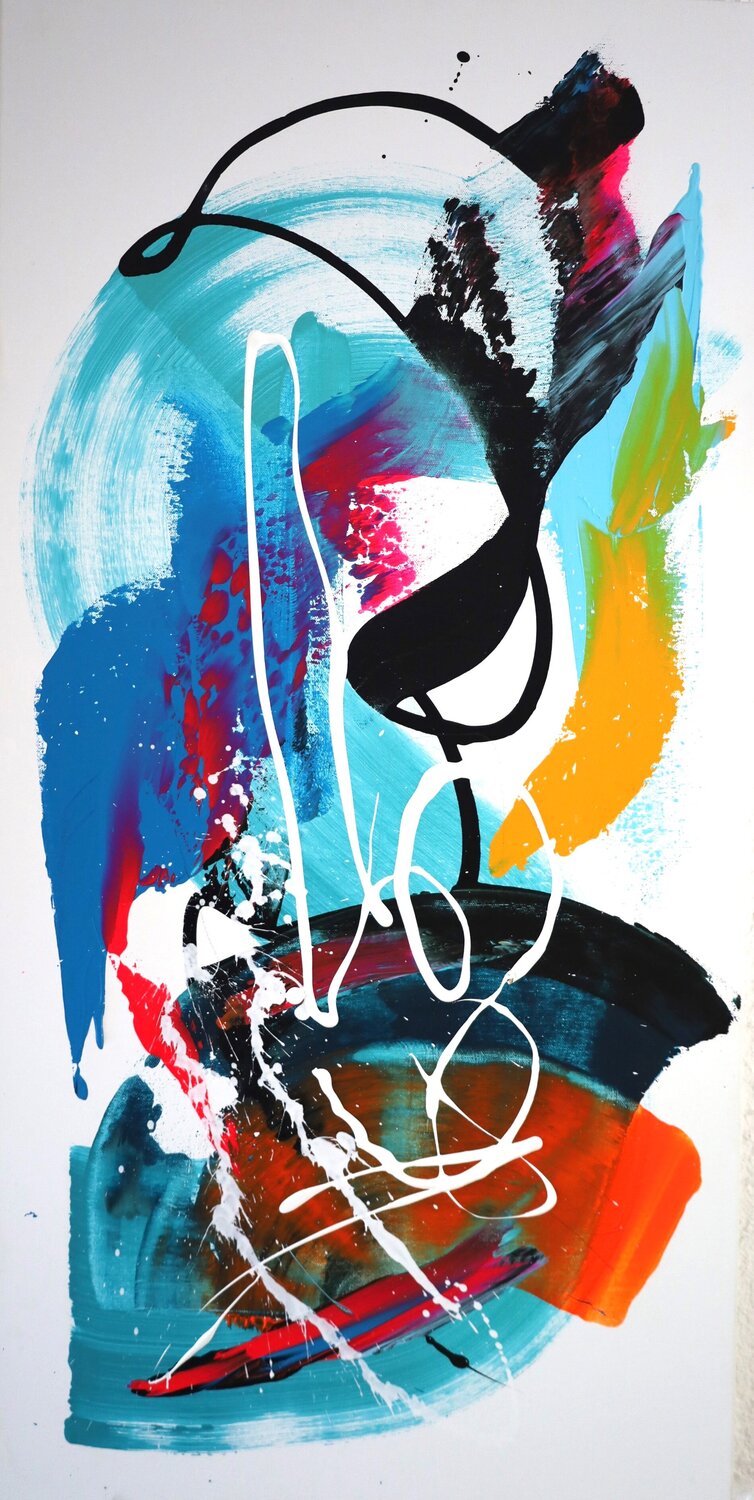 Valse maritime MONIQUE KAWKA Original painting for sale