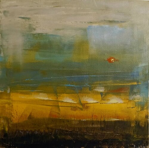 Paesaggio essenziale n° 2 by Roberto Broggi, Painting for Sale on Select