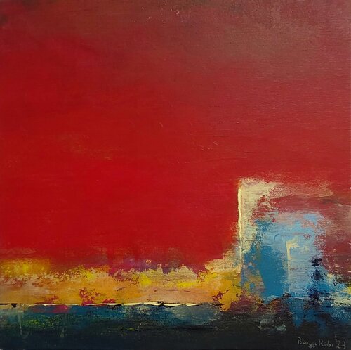 Paesaggio essenziale n° 4 by Roberto Broggi, Painting for Sale on Select