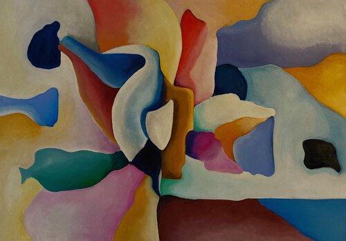 The Soft Machine n° 1 by Roberto Broggi, Painting for Sale on Select