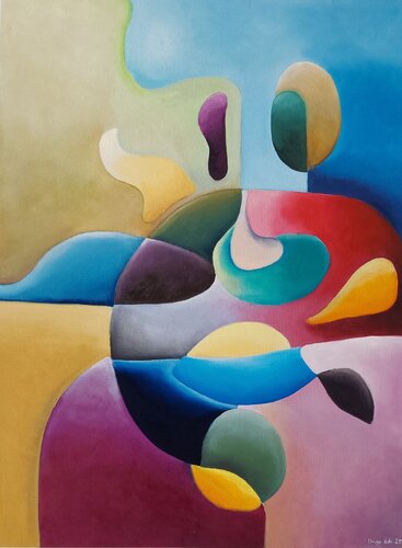 The soft machine n° 5 by Roberto Broggi, Painting for Sale on Select