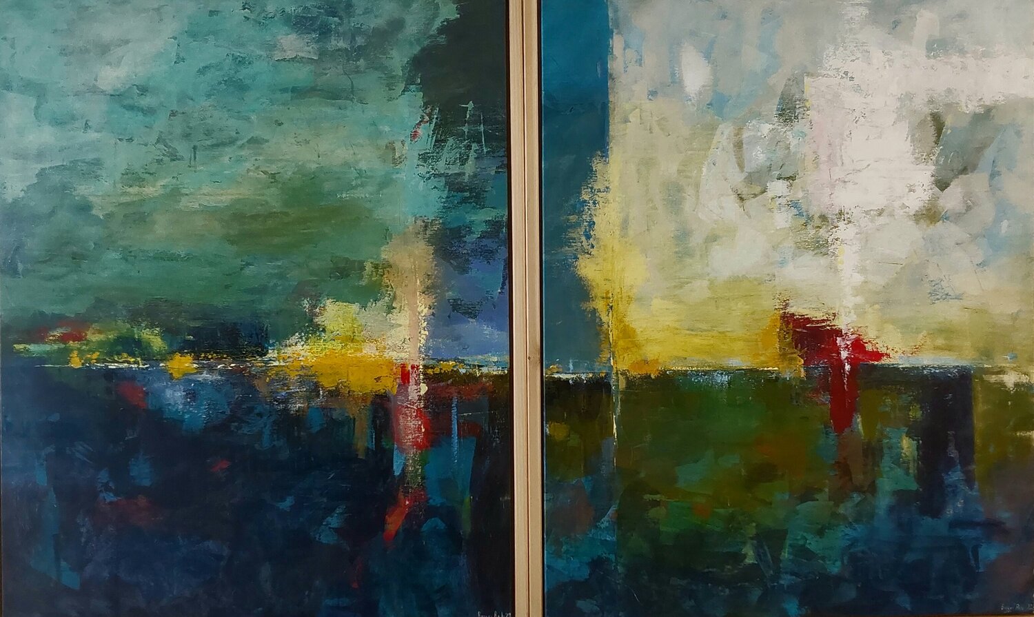 Outward Journey (viaggio d'andata) Roberto Broggi Original painting for sale