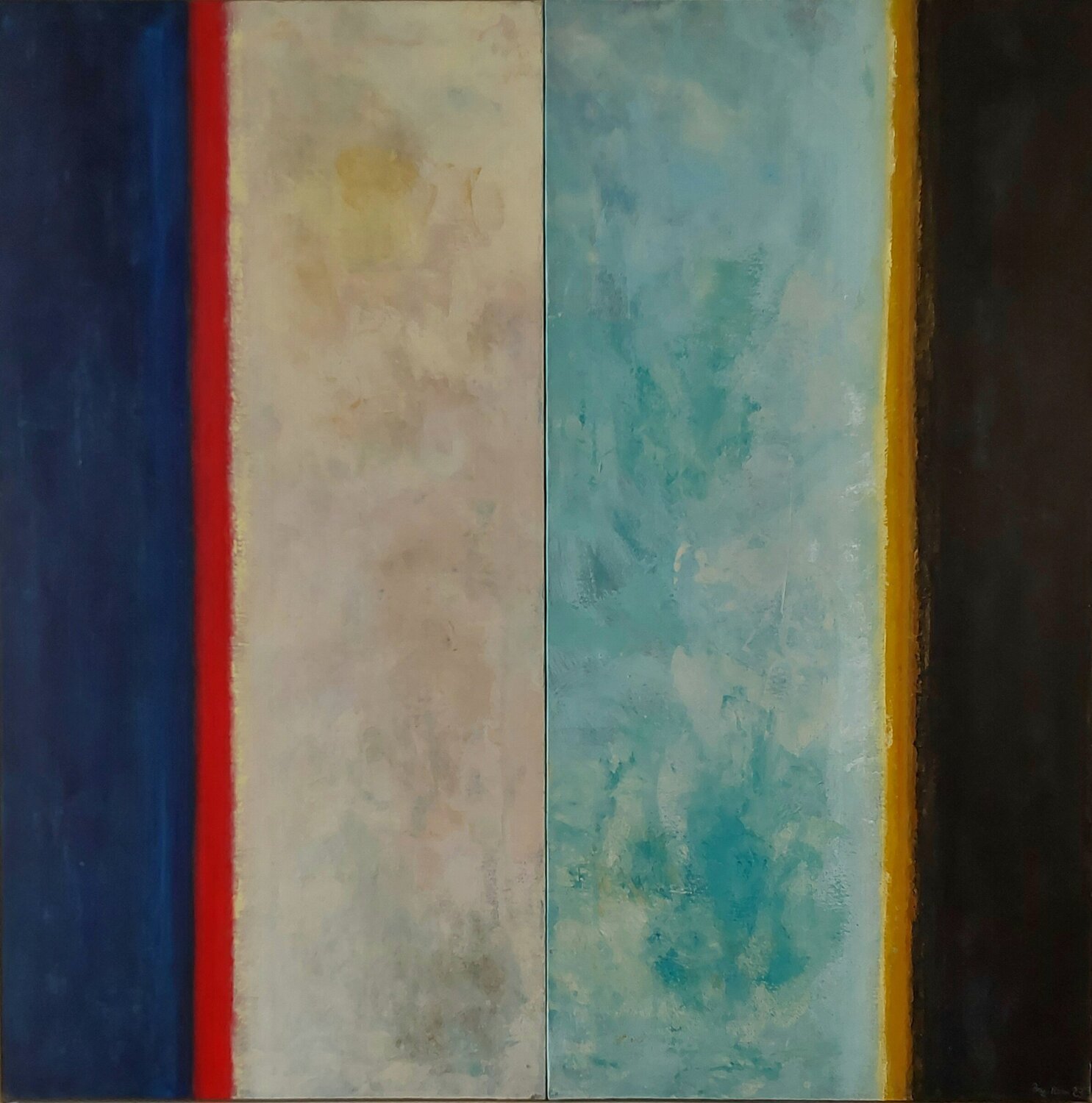 Window n°1  (finestra n° 1 del mattino Roberto Broggi Original painting for sale