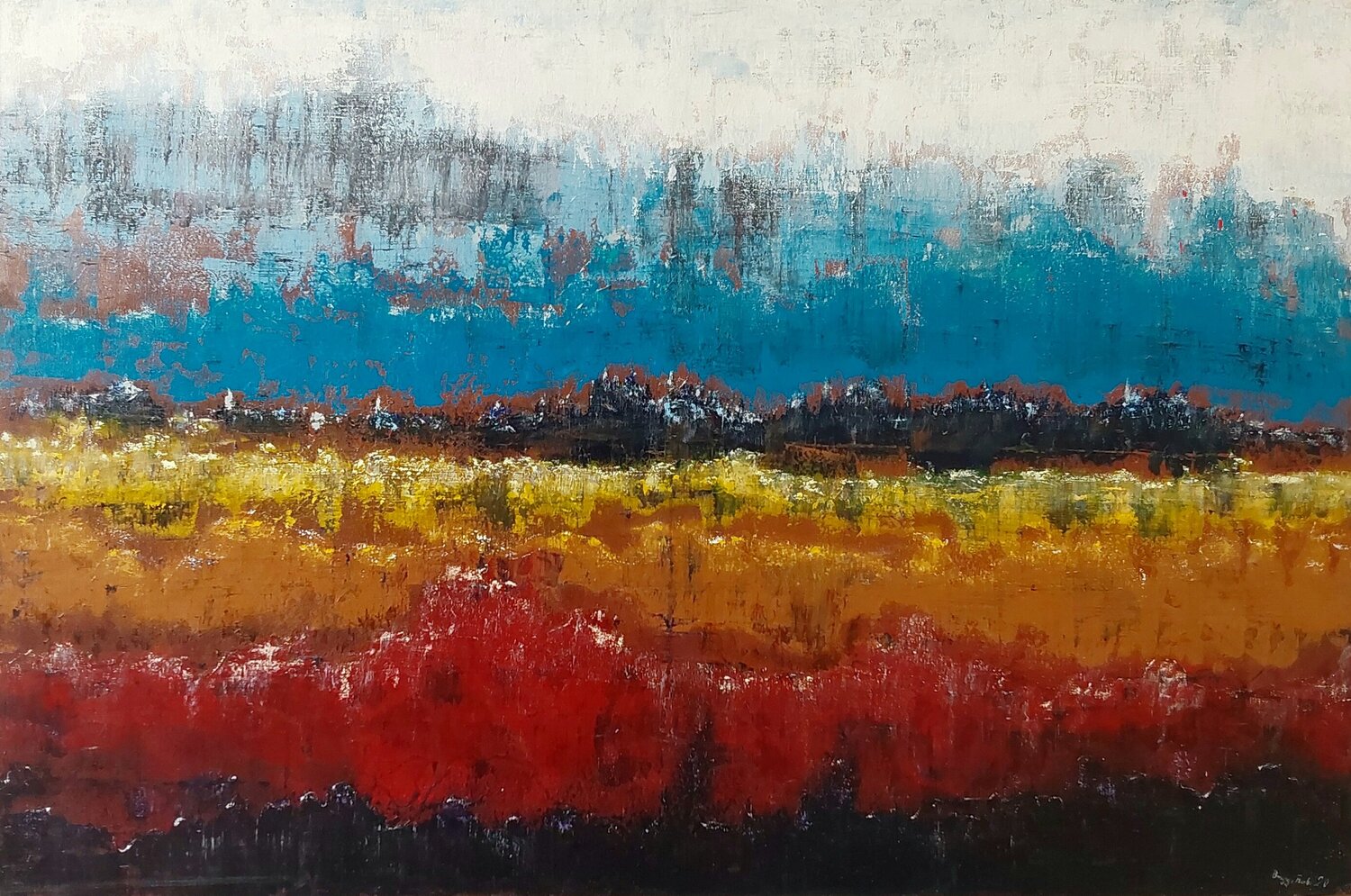 Happy Ending Roberto Broggi Original painting for sale