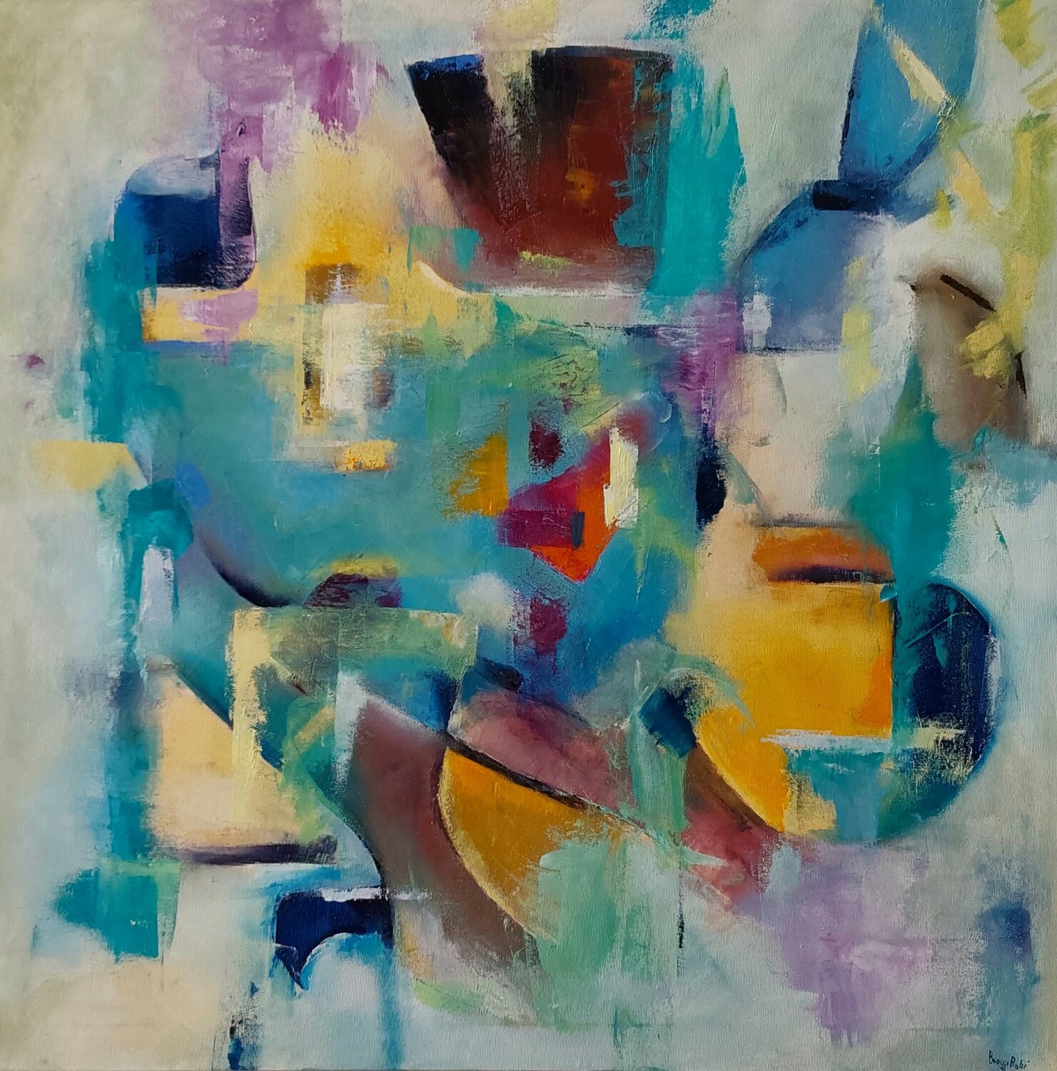 The Funniest Thing Roberto Broggi Original painting for sale