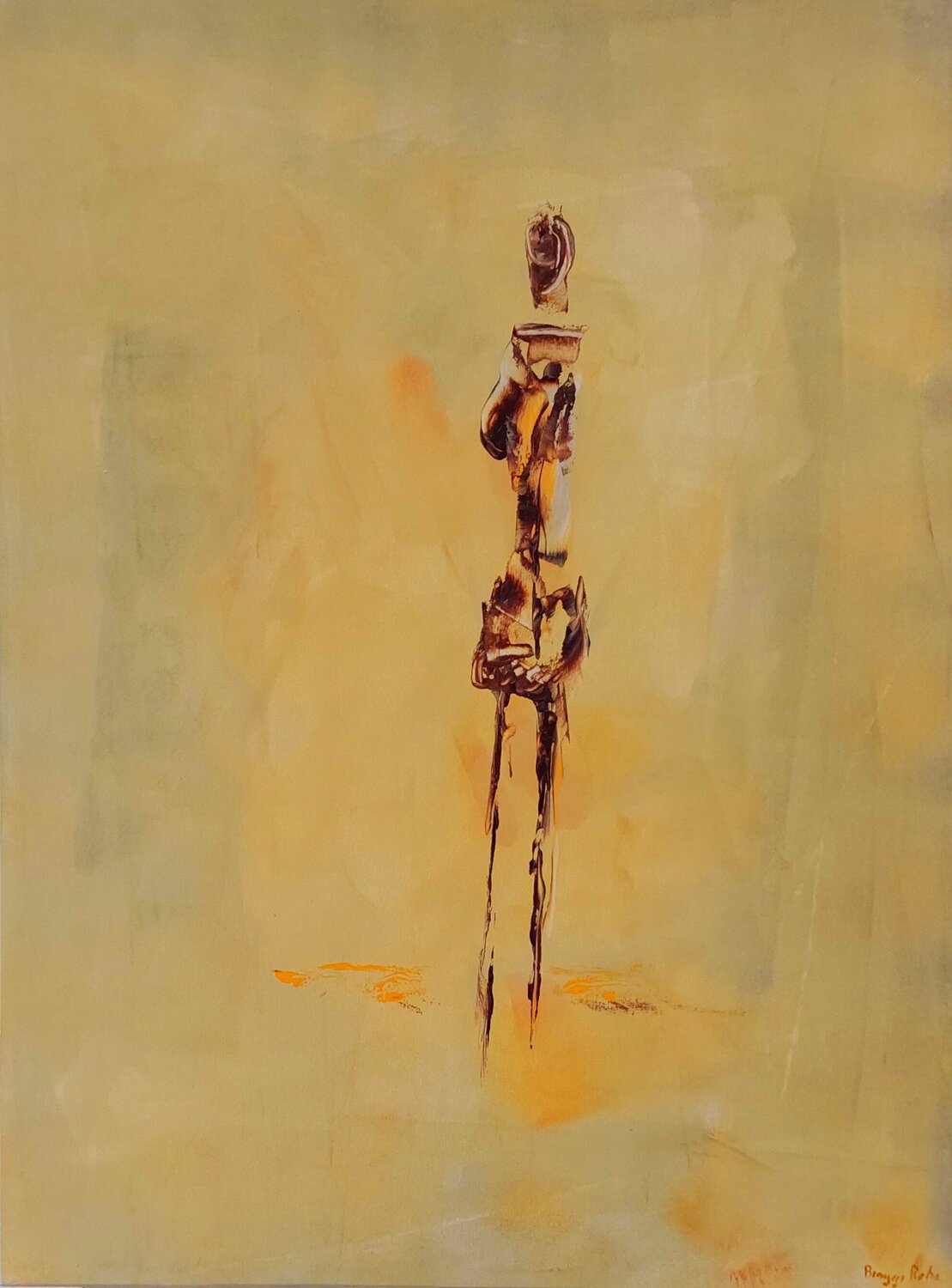 W.W.M n° 5 Roberto Broggi Original painting for sale