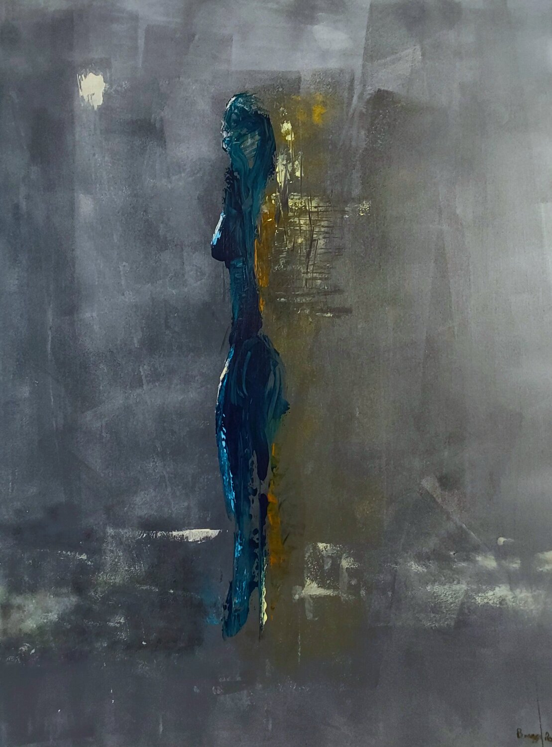 W.W.M n° 7 Roberto Broggi Original painting for sale