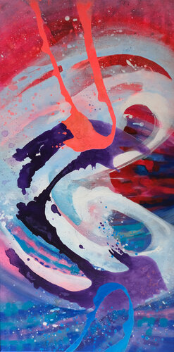 Playful complexity by Jana Magdova, Painting for Sale on Select