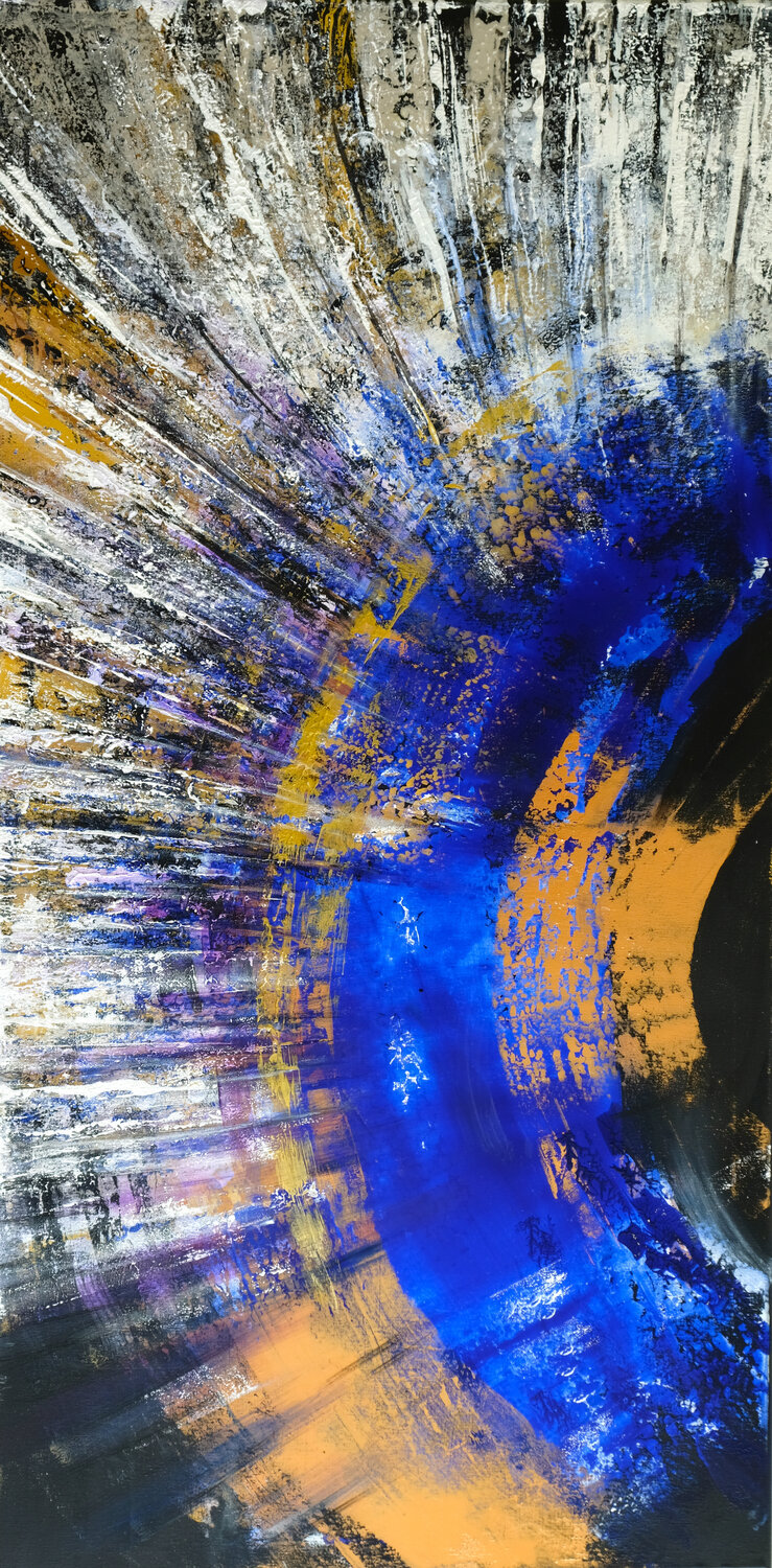 Power of energy Jana Magdova Original painting for sale