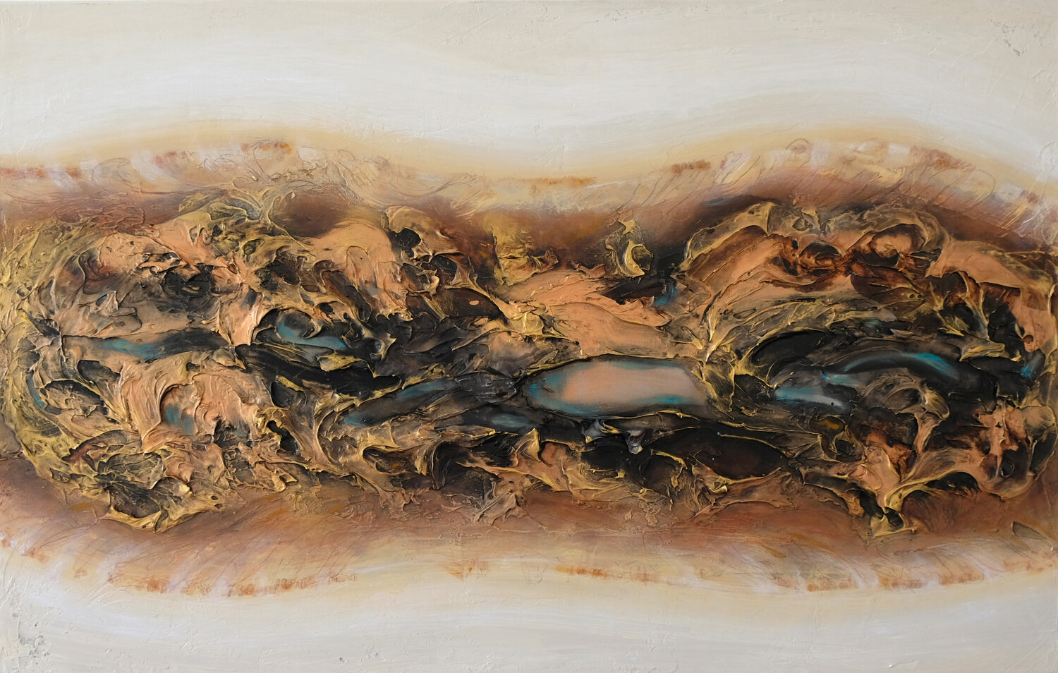 COPPER VEIN Jana Magdova Original painting for sale
